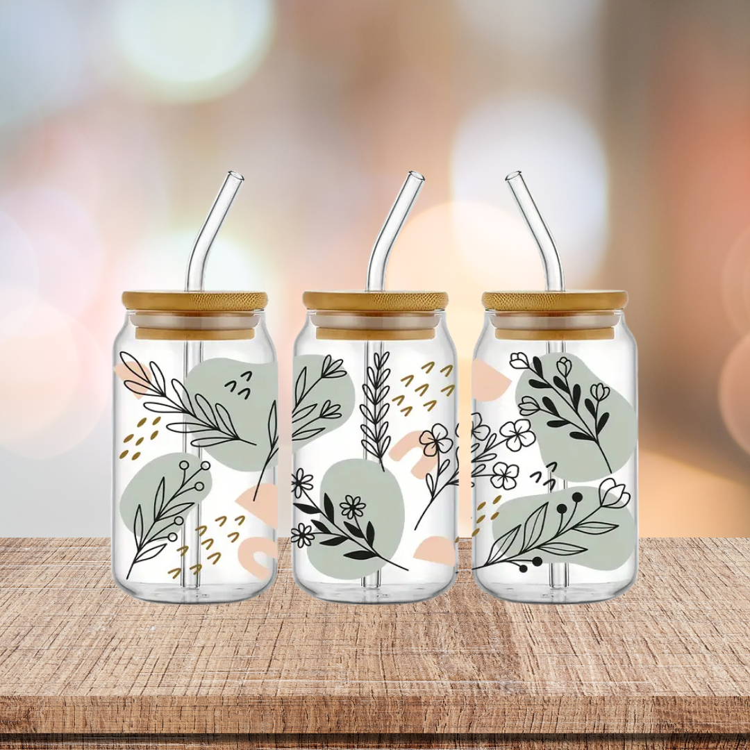 Bohemian 16oz Glass Tumbler