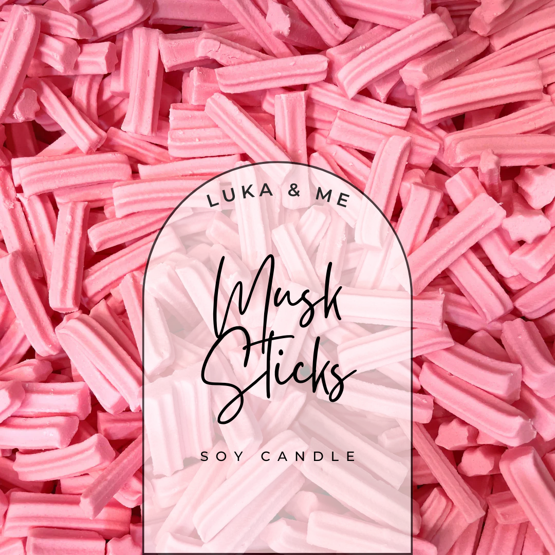 Musk Sticks scented candle